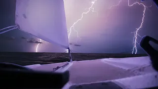 Surviving a LIGHTNING STORM and serious Boat Repairs WEEKS from land! Ep.3