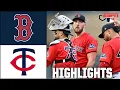 Boston Red Sox vs Minnesota Twins Full Game Highlights ESPN MLB