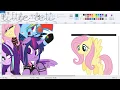Mane Six and starlight glimmer ROCK Redesign base edit MLP SpeedPaint