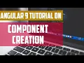 06 - Component creation Bootstrap integration in Angular application Angular 9 Javascript