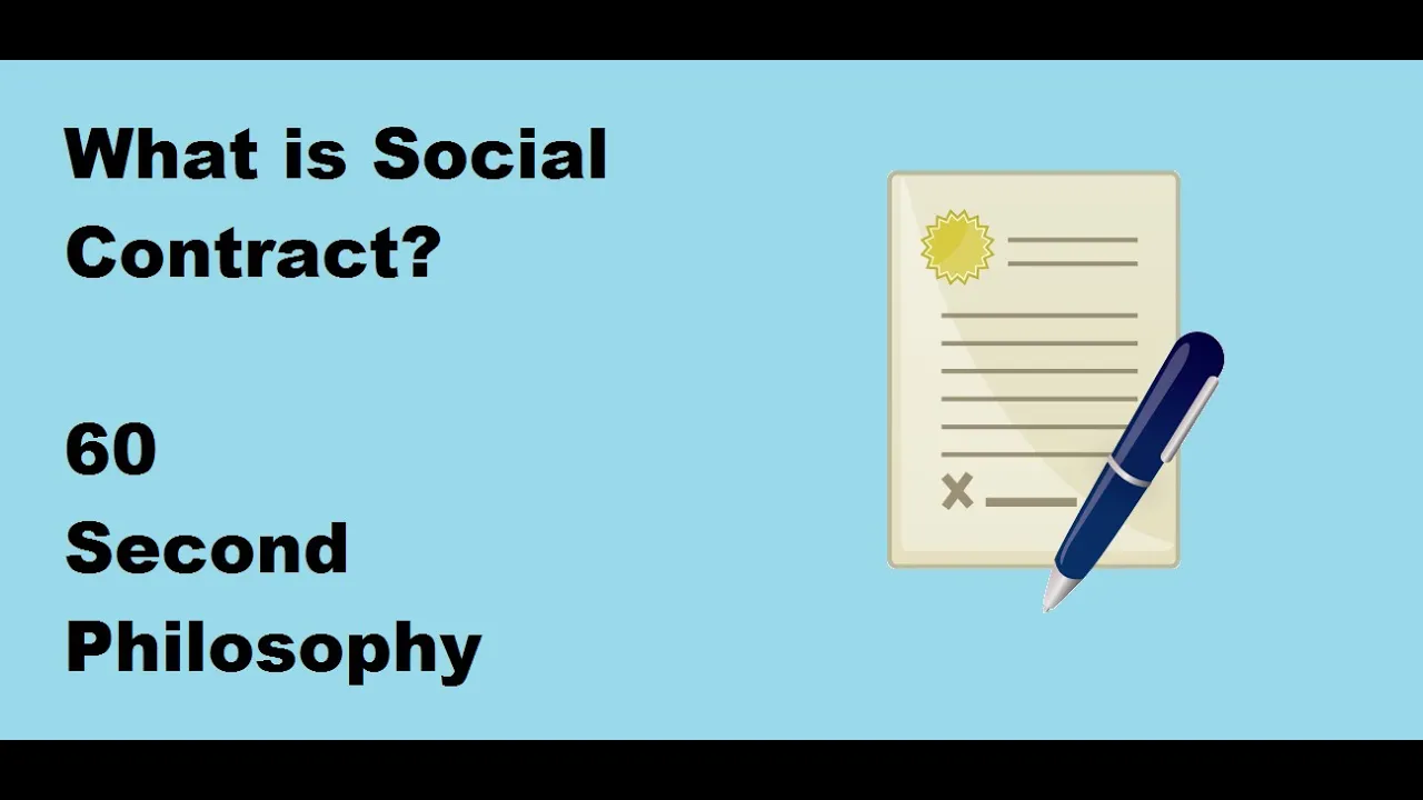 @60SPH What is Social Contract?| Social contract explained