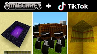 minecraft tik tok compilation 9