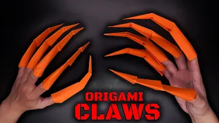 ORIGAMI CLAWS || How to Make Epic Origami Claws!