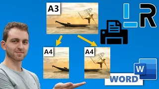 MS Word Print A3 on 2x A4 pages 1 MINUTE