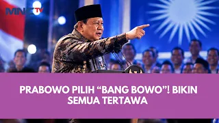 Kelakar Prabowo di HUT PAN, Ungkap Panggilan Favoritnya: “Bang Bowo”