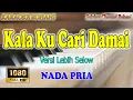 Lagu KALA KU CARI DAMAI ll KARAOKE ROHANI ll HANYA YESUS JAWABAN HIDUPKU ll VERSI SLOW ll NADA PRIA F#=DO
