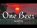 HARDY - One Beer (ft. Lauren Alaina & Devin Dawson) (LYRICS)