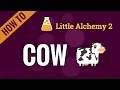 How to make a COW in Little Alchemy 2