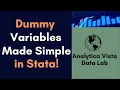 38 How to Recode Dichotomous variable into Dummy Variable in Stata