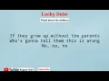 Download Lagu Lucky Dube - Think about the Children lyrics video