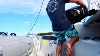 Taking Care of the Family 🚗 Dinghy Maintenance (almost lost the engine)