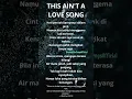 Download Lagu ✨ Puisi: This Ain't A Love Song | #Shorts