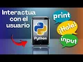 PRINT and INPUT functions in Python