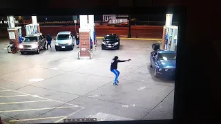 Shootout at downtown Minneapolis gas station Wed Sept 9 2020 2 a m