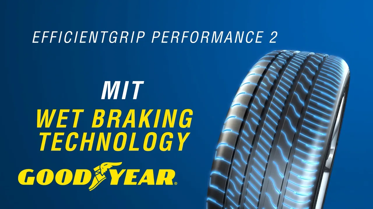Goodyear EfficientGrip 2 SUV – Wet Braking Technology