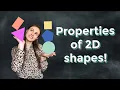 2D SHAPES FOR KIDS Properties of 2D shapes explained Sides and Vertices Interactive for KS1