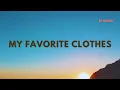 Download Lagu RINI - MY FAVORITE CLOTHES