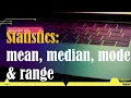 Download Lagu What's the difference between mean, median, mode and range? Descriptive statistics explained