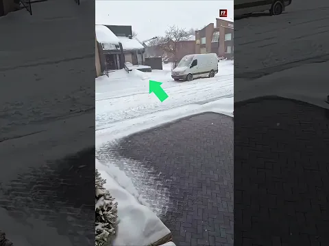 This High-Tech Driveway Melts Snow Instantly!