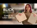 Cotton vs Linen Canvas What s the Difference