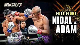 NIDAL MAHMOUD VS ADAM MAULANA (BYON COMBAT SHOWBIZ 7) FREE FIGHT