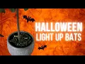 Easy Halloween Crafts Light Up Spooky Eyes