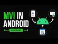 MVI Architecture in Android All Examples in Hindi Kotlin Android Studio Tutorial Hindi 2025