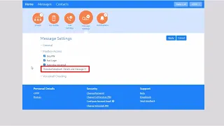 05 End User Portal Message Settings - Arvig Hosted PBX