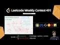 Leetcode Weekly Contest 491 Q1 Q2 Q3 Q4 Sliding Window 2-Pointer Bitwise OR Watch 2X