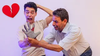 مقلب صباعي راح في ابويا وامي 