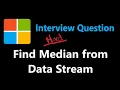 Find Median from Data Stream Leetcode 295 C Heaps
