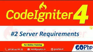 CodeIgniter 4 Server Requirements
