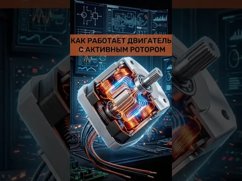 Как рабоает двигатель с активным ротором