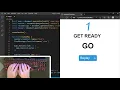 ASMR Programming - Animated Countdown using HTML CSS and JavaScript