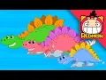 Download Lagu Stegosaurus Stomp: A Dino-Mite Rhyme for Kids | REDMON's Dinosaur World