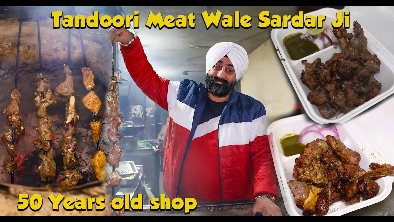 Best Tandoori Meat   Bittu Meat Wala Jahajgar Wale   Amritsar