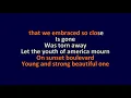 Natalie Merchant - River - Karaoke Instrumental Lyrics - ObsKure