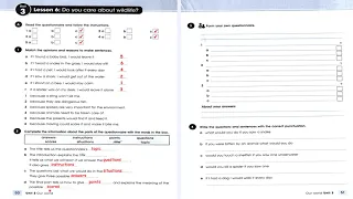 حل صفحة 50 و 51 نشاط انكليزي ثالث متوسط 2024 