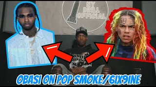 obasi j on growing up w pop smoke u0026 wanting to stream w 6ix9ine pop smoke s real brother 
