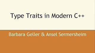 Type Traits
