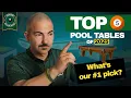 Top 5 Pool Tables of 2025