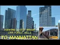 How to take LIRR Forest Hills to Penn Station Weekday-Am line