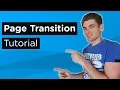 Build Amazing Page Transitions In Only 12 Minutes