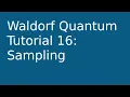 tutorial Waldorf Quantum 16 Direct Sampling