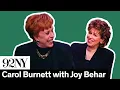 Carol Burnett in Conversation with Joy Behar 1999