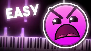 Theory Of Everything DJ Nate Geometry Dash Lvl 12 EASY Piano Tutorial 