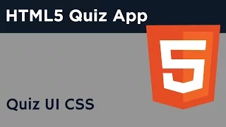 HTML5 Programming Tutorial Learn HTML5 Quiz Application - Quiz UI CSS