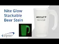 Nite Glow Stackable Beer Stein from 4imprint