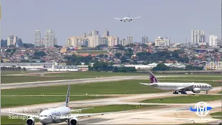 Aeroporto de Guarulhos Vários Aviões Em Pousos e Decolagens, Uma Manhã Com Movimento Gigantesco✔