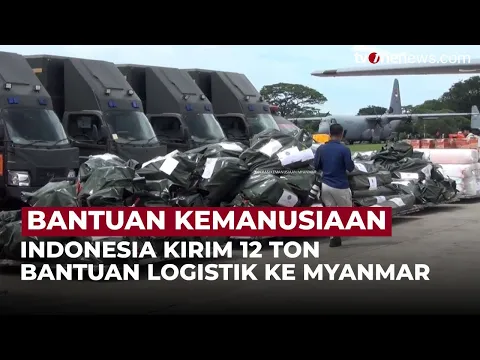 Kemenhan Kirim 12 Ton Bantuan Logistik Untuk Korban Gempa Myanmar